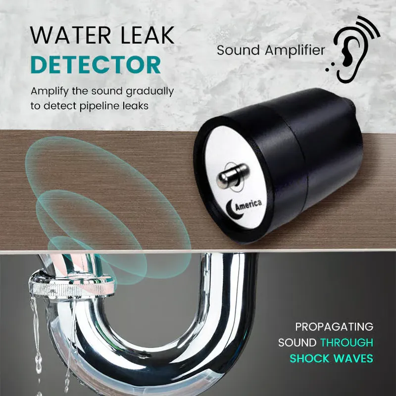 Professional Water Leak Detector with Listening Headset