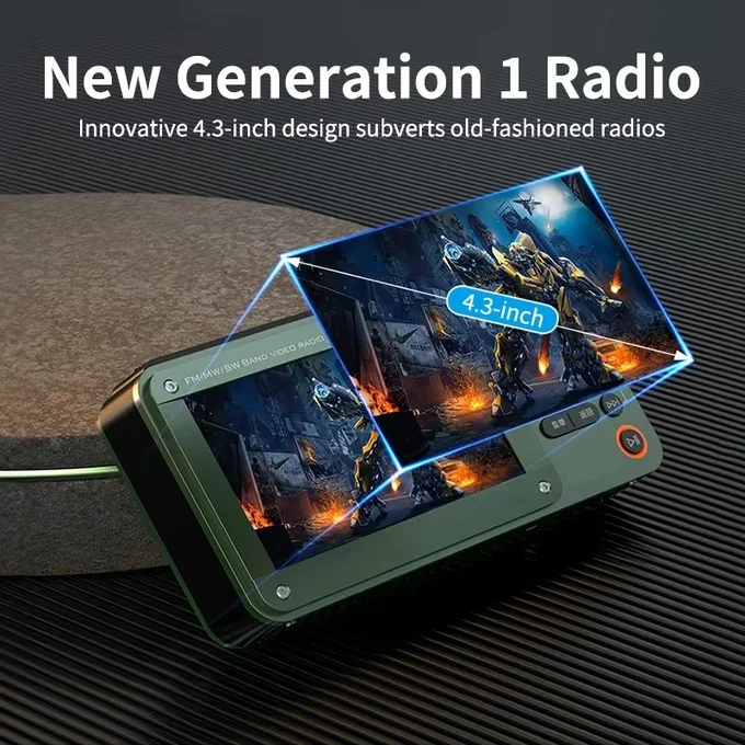 Portable Radio & Movie Box - 1
